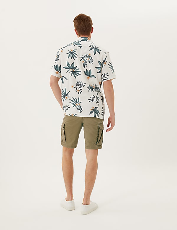Pure Cotton Cargo Shorts
