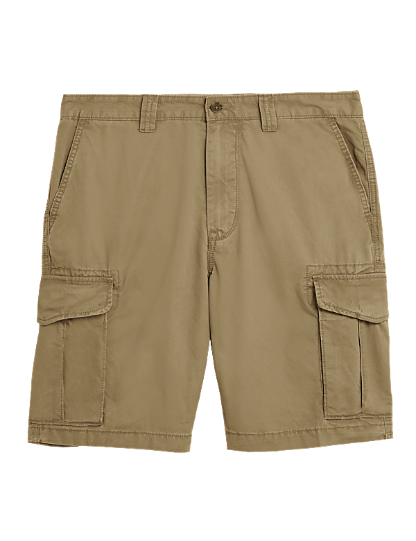 Pure Cotton Cargo Shorts