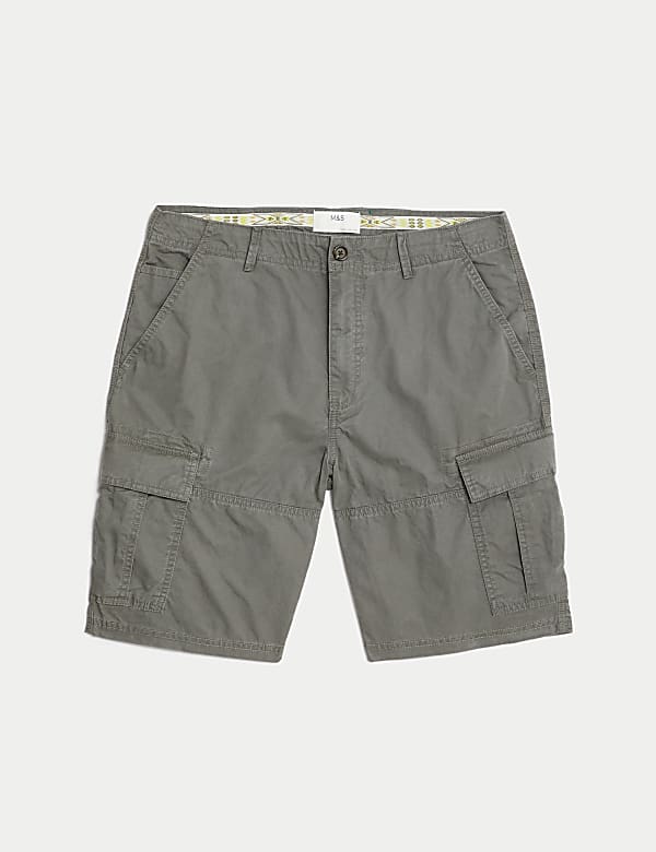 Pure Cotton Lightweight Cargo Shorts - SK