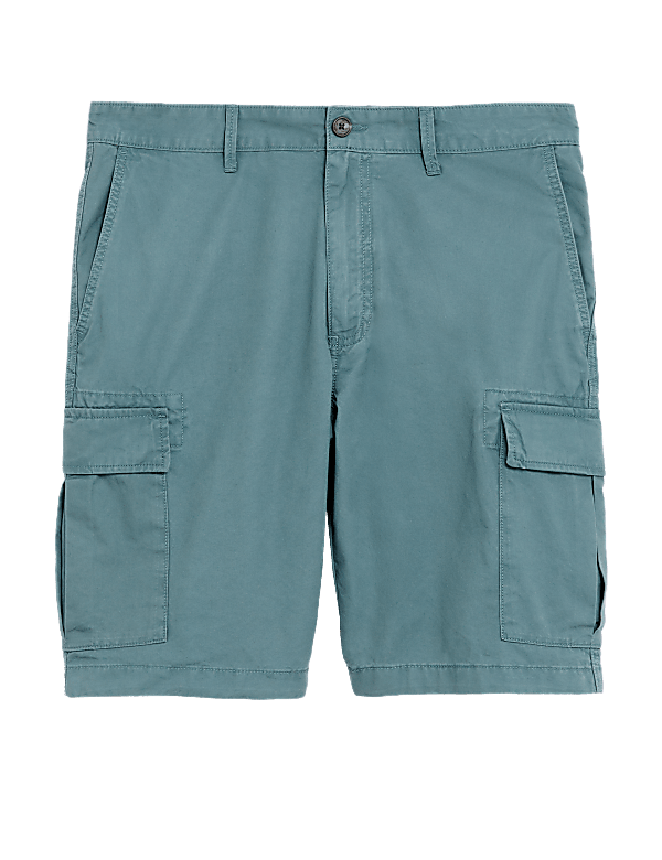 Pure Cotton Cargo Shorts