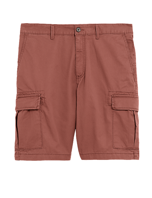 Pure Cotton Cargo Shorts