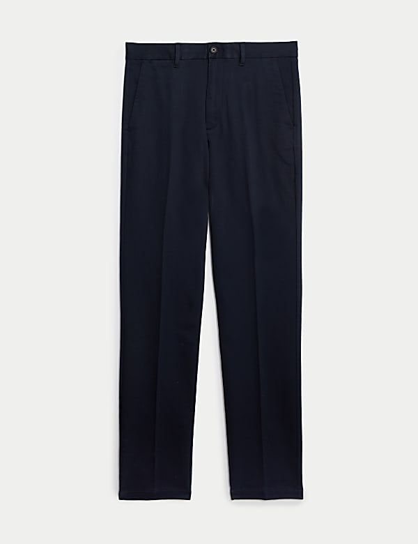 Regular Fit Italian Stretch Chinos - FI