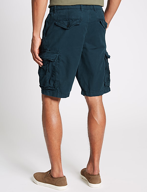 Buy Pure Cotton Authentic Cargo Shorts at Marks Spencer