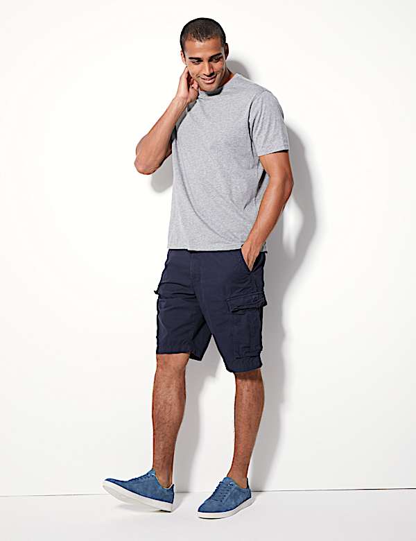 Pure Cotton Authentic Cargo Shorts