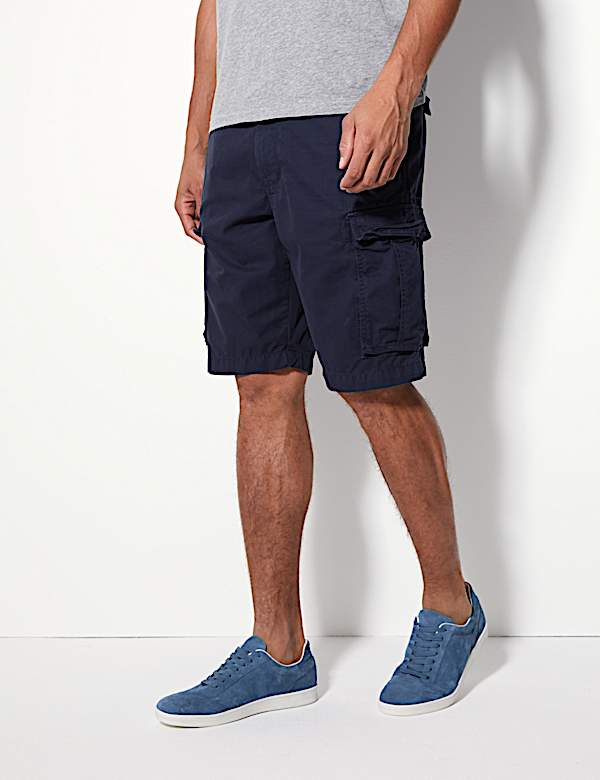 Pure Cotton Authentic Cargo Shorts