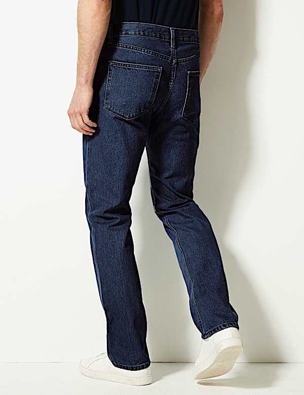 Pure Cotton Regular Fit Jeans