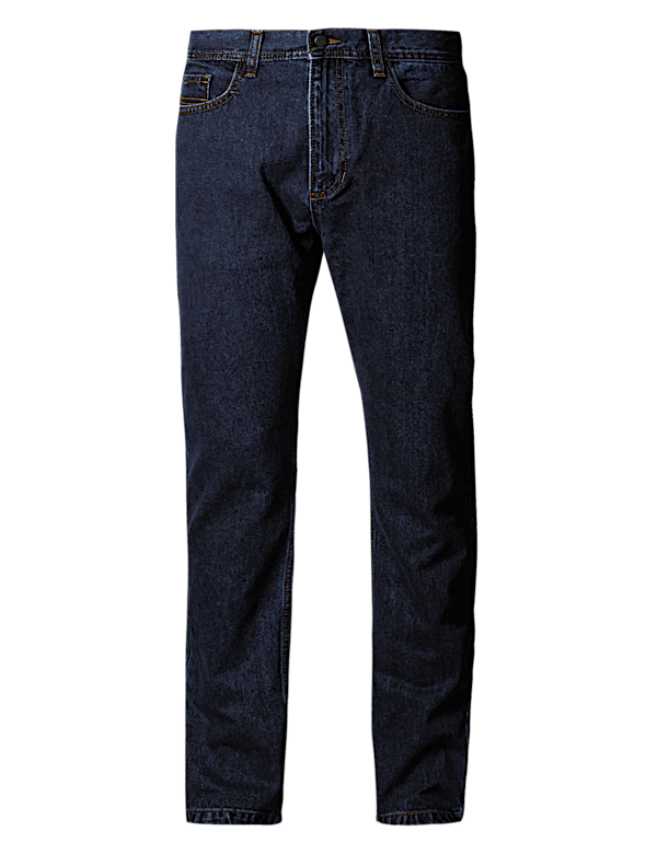 Pure Cotton Regular Fit Jeans
