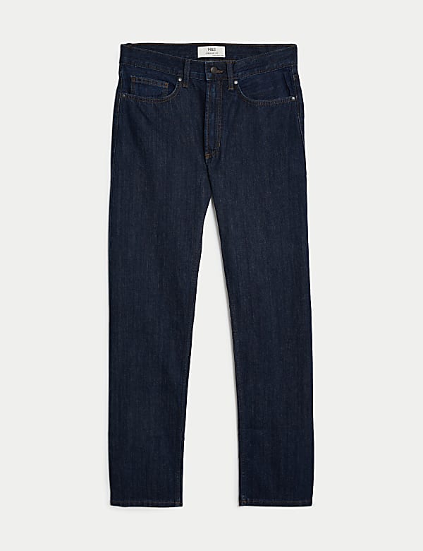 Straight Fit Pure Cotton Jeans - PT