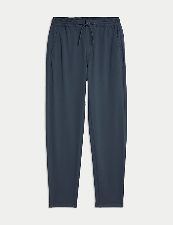 Tapered Fit Stretch Twill Trousers - CZ