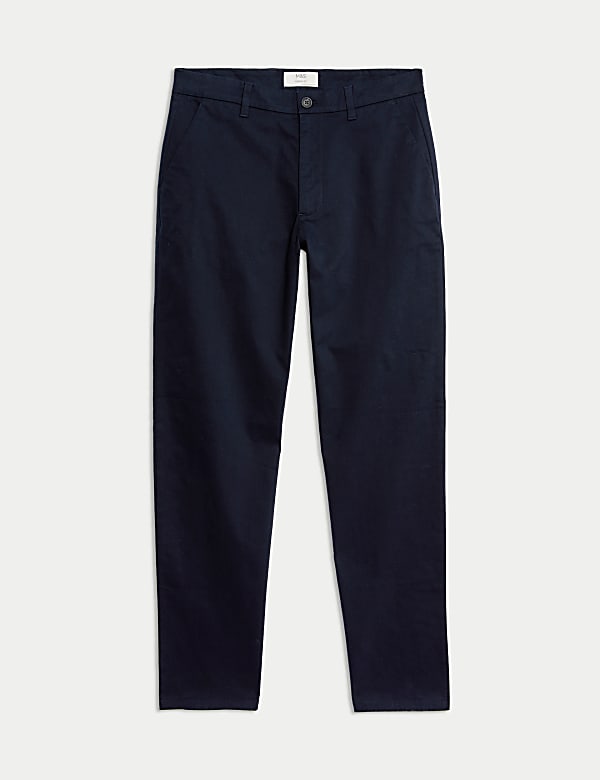 Loose Fit Stretch Chinos - JP
