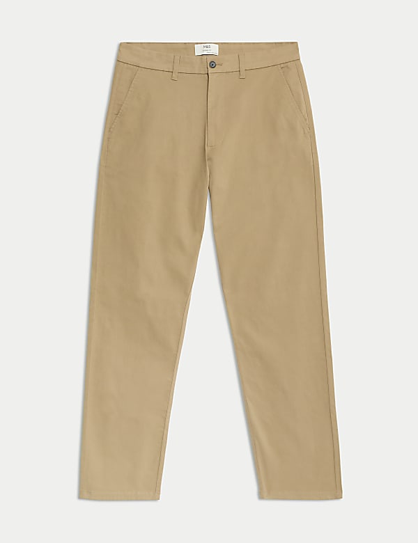Loose Fit Stretch Chinos - JP