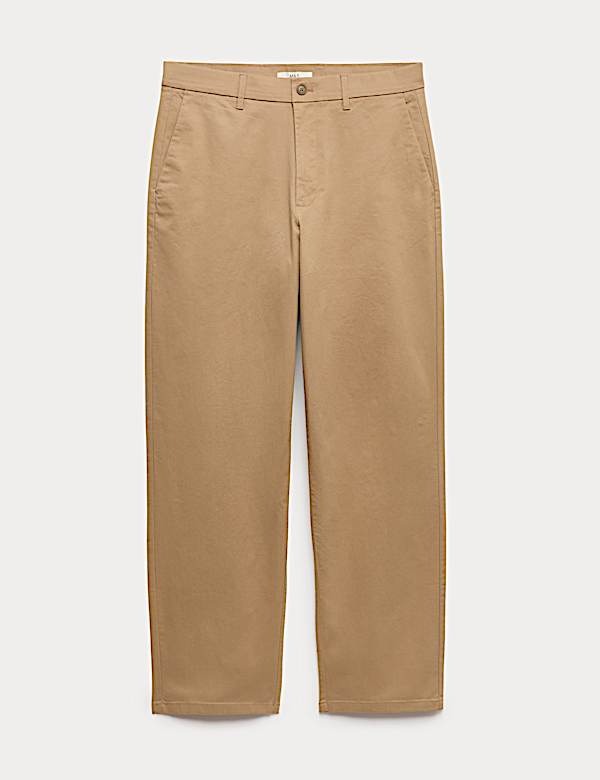 Loose Fit Stretch Chinos - CA