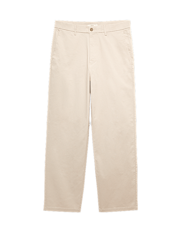 Loose Fit Stretch Chinos