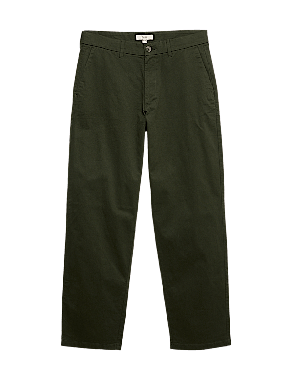 Loose Fit Stretch Chinos