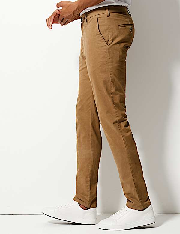 Skinny Fit Stretch Chinos