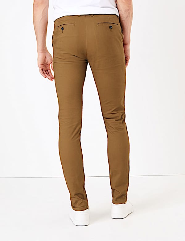 Skinny Fit Stretch Chinos