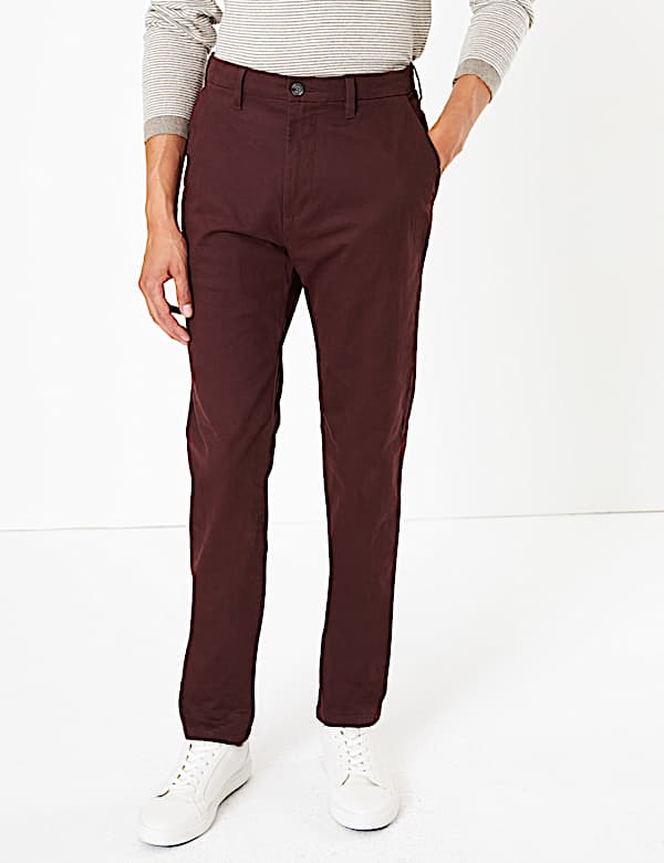 Skinny Fit Stretch Chinos