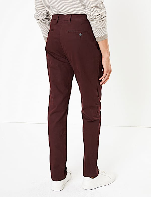 Skinny Fit Stretch Chinos