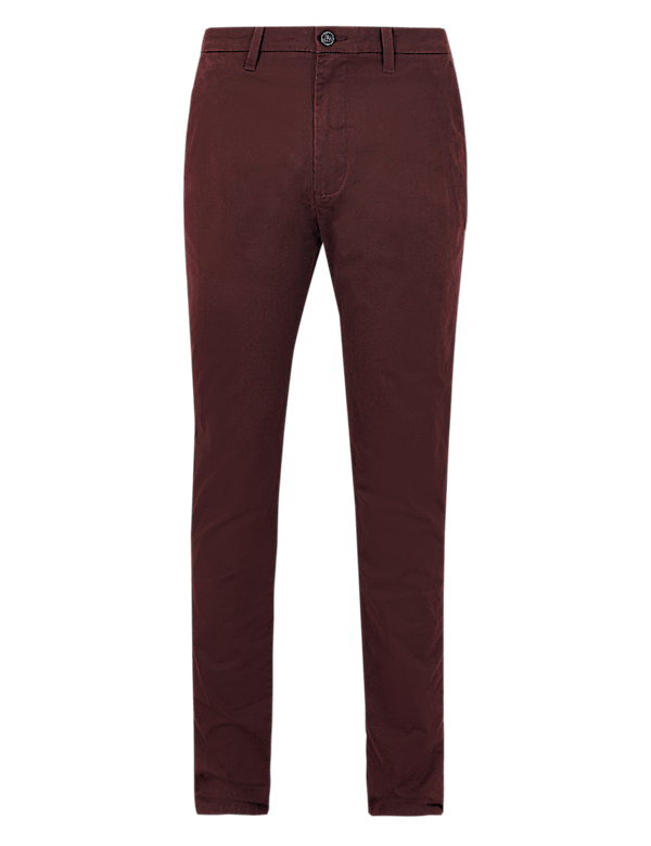 Skinny Fit Stretch Chinos