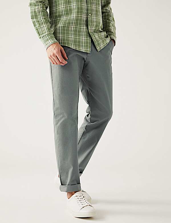 Slim Fit Stretch Chinos