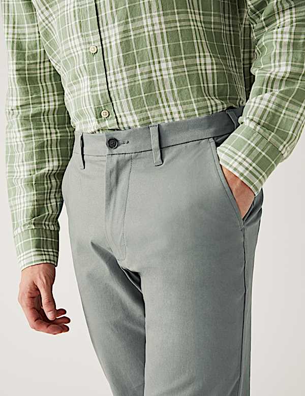 Slim Fit Stretch Chinos