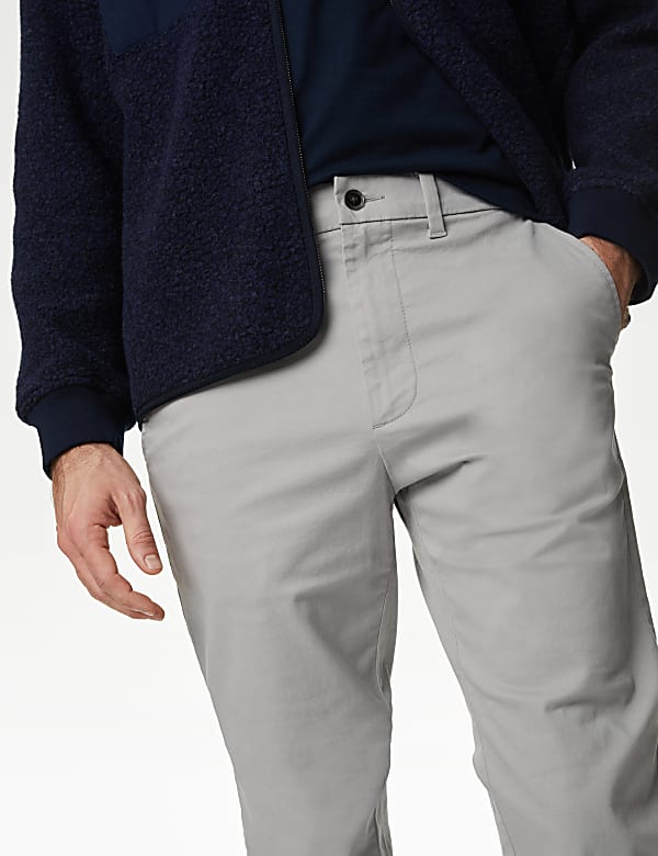 Slim Fit Stretch Chinos