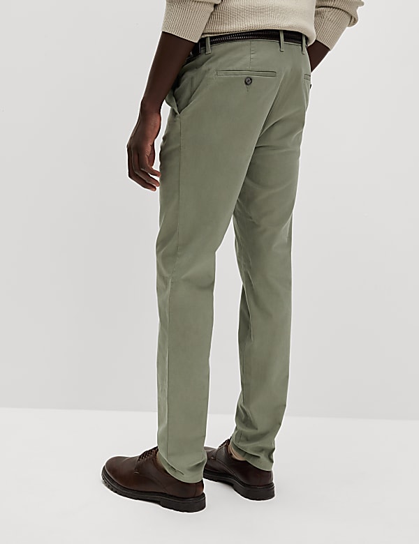 Slim Fit Stretch Chinos