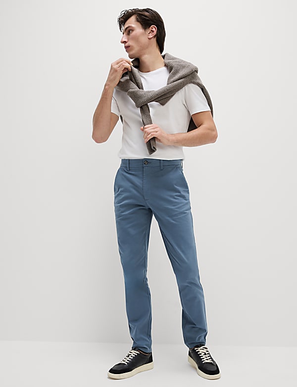 Slim Fit Stretch Chinos
