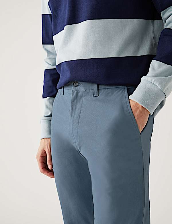 Slim Fit Stretch Chinos