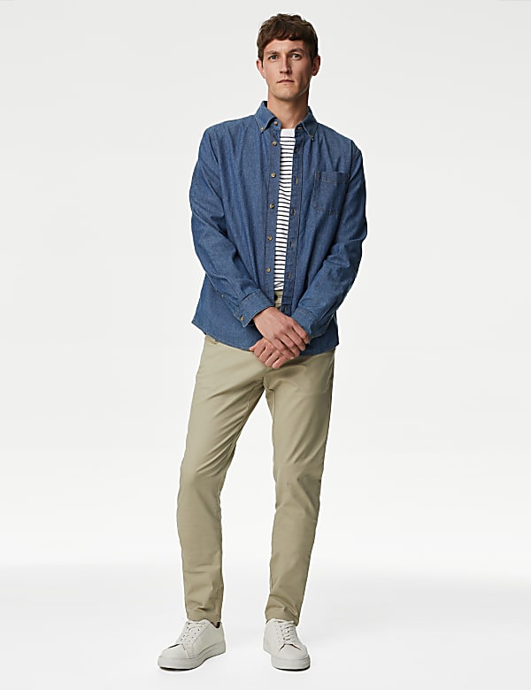 Slim Fit Stretch Chinos