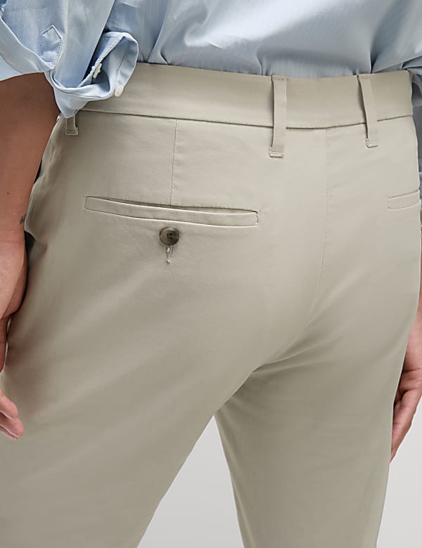 Slim Fit Stretch Chinos