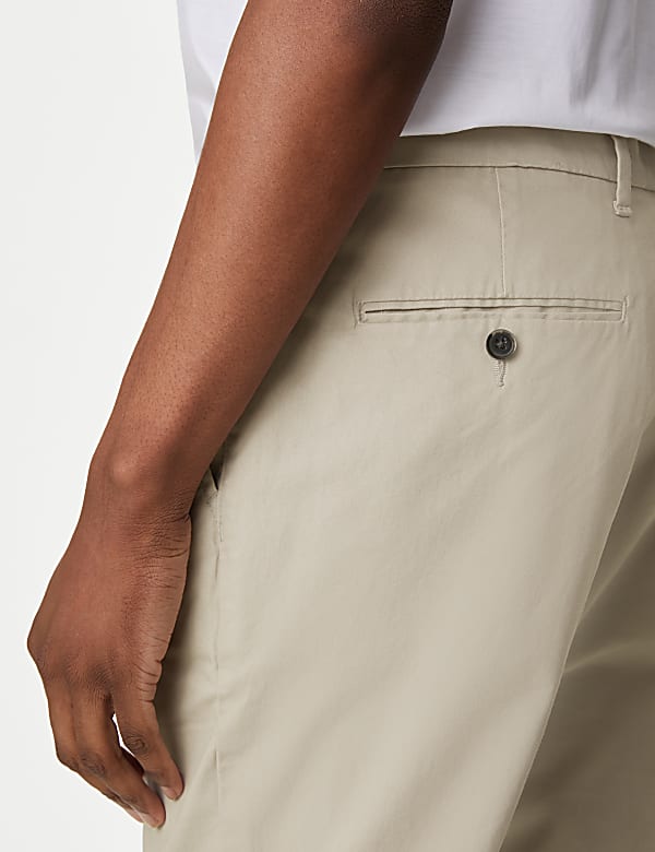 Slim Fit Stretch Chinos