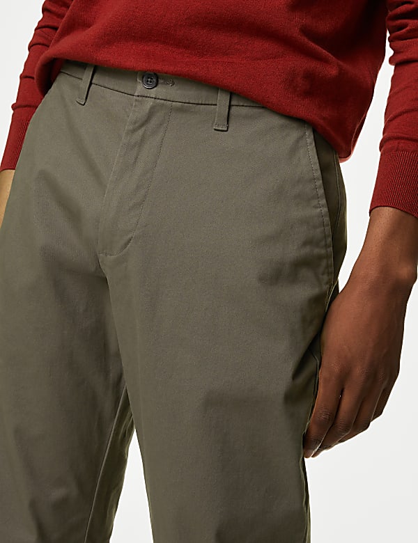 Slim Fit Stretch Chinos