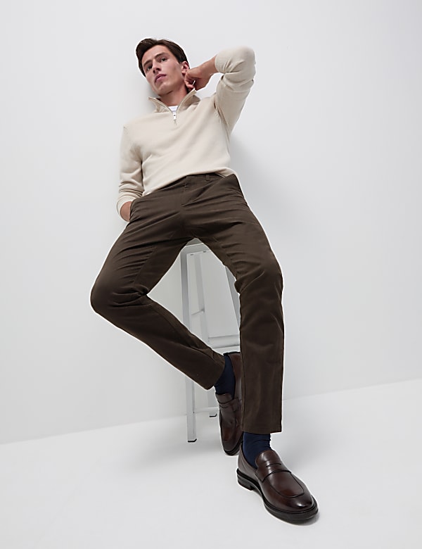 Slim Fit Stretch Chinos