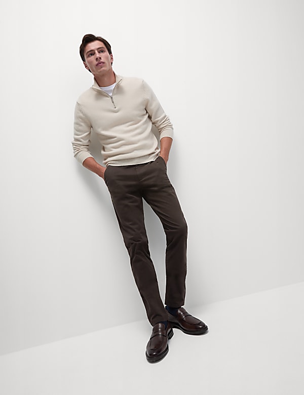 Slim Fit Stretch Chinos