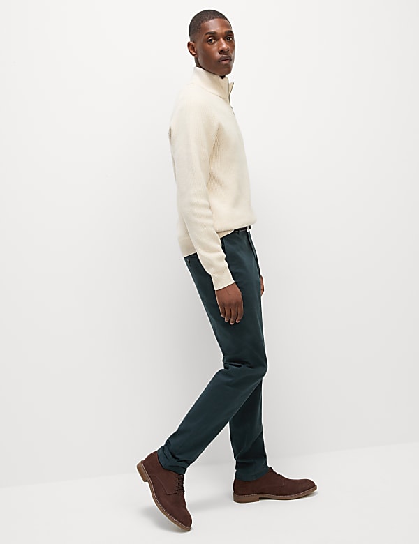 Slim Fit Stretch Chinos