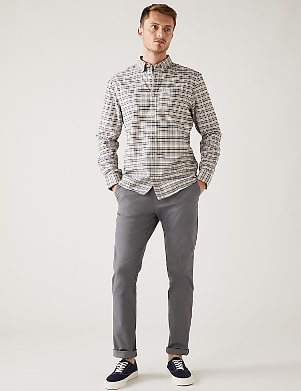 Slim Fit Stretch Chinos
