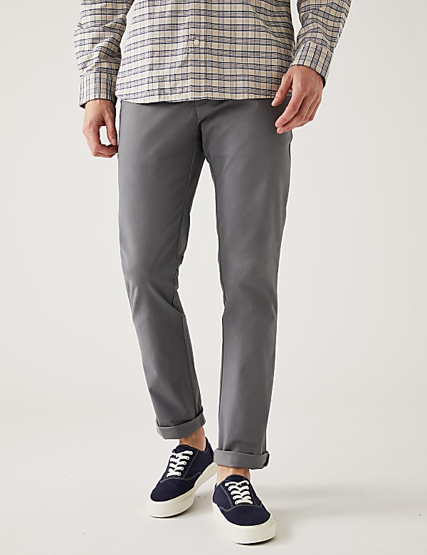 Slim Fit Stretch Chinos