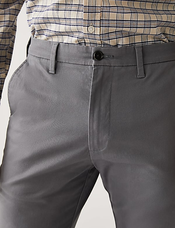 Slim Fit Stretch Chinos