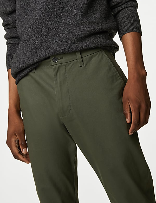 Slim Fit Stretch Chinos