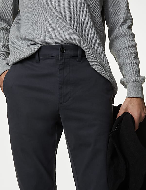 Slim Fit Stretch Chinos