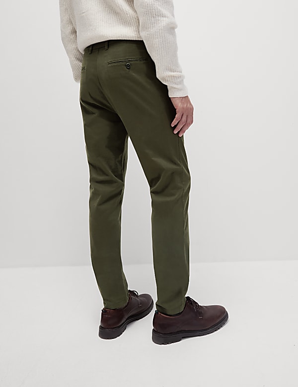 Slim Fit Stretch Chinos - JP