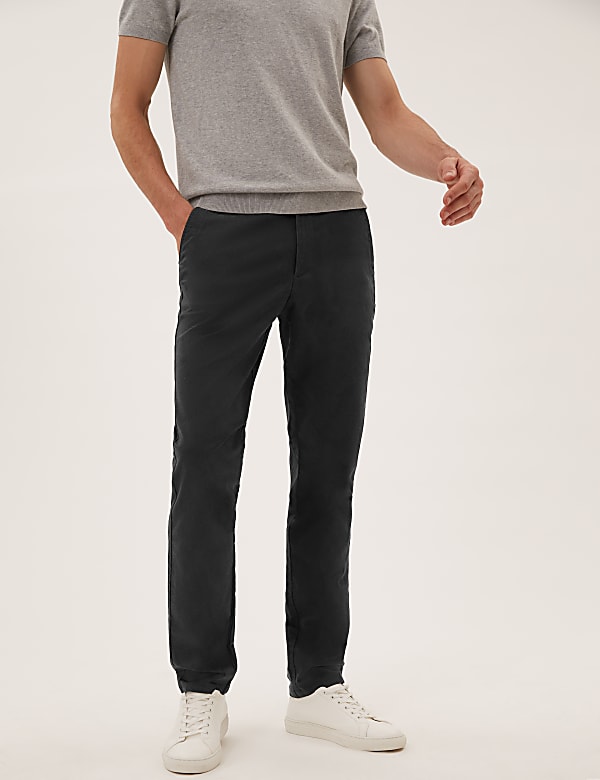 Slim Fit Stretch Chinos