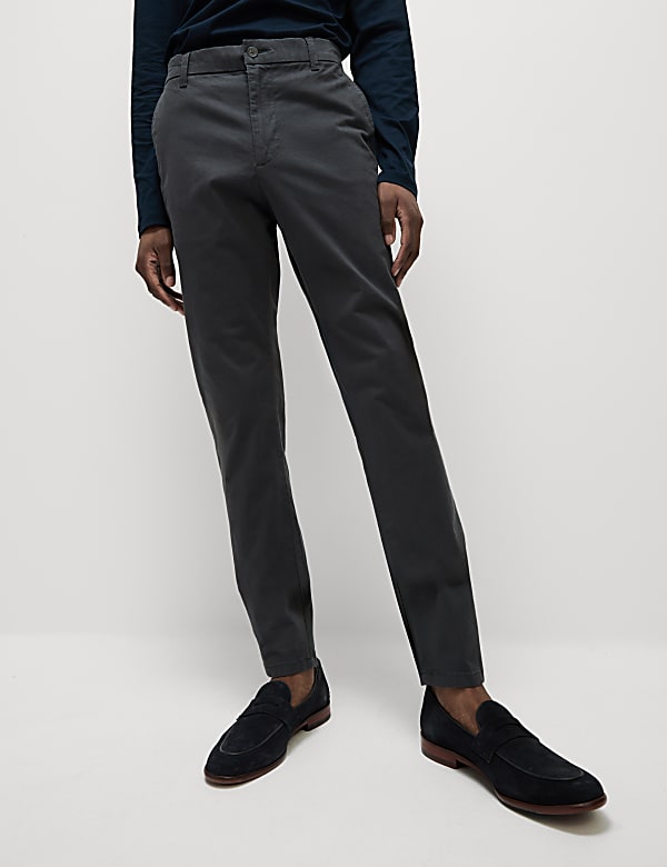 Skinny Fit Stretch Chinos - JE