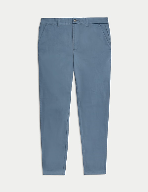 Skinny Fit Stretch Chinos - BE