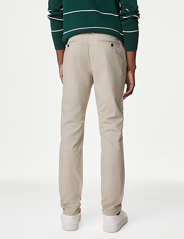 Skinny Fit Stretch Chinos