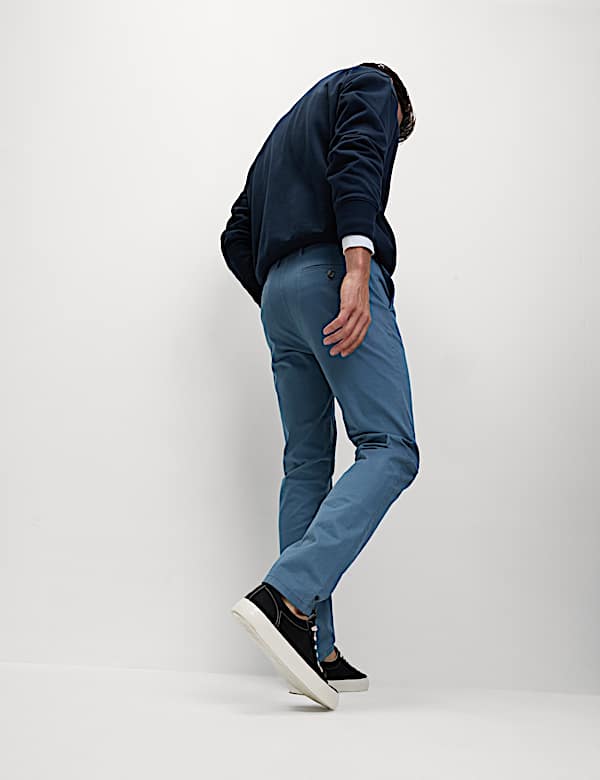 Slim Fit Stretch Chinos