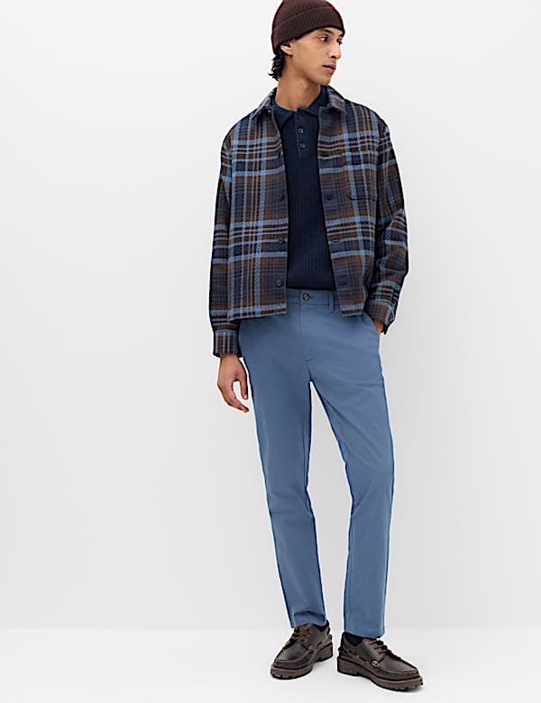 Slim Fit Cotton Rich Stretch Chinos