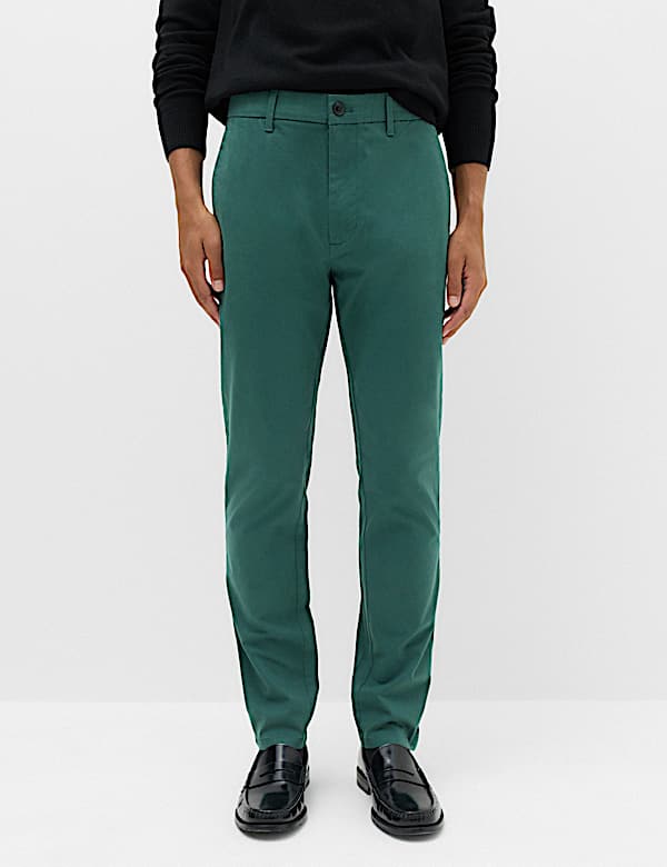 Slim Fit Cotton Rich Stretch Chinos