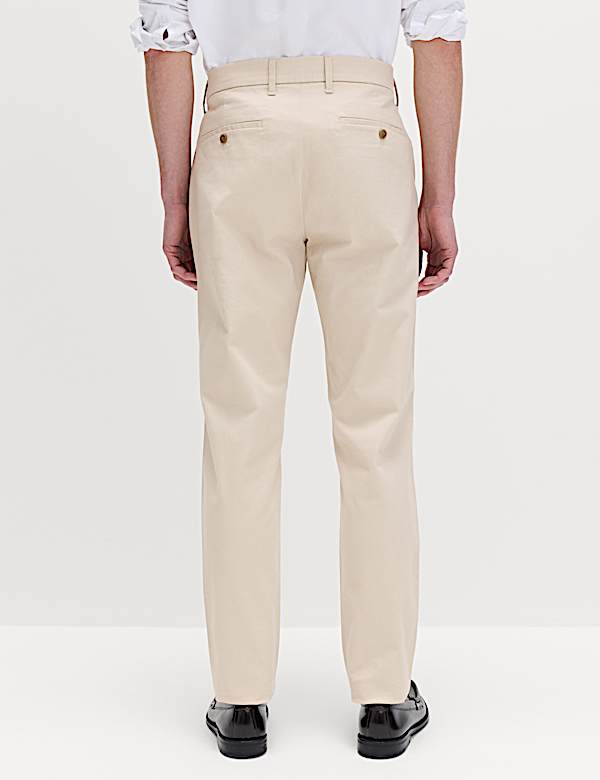 Slim Fit Cotton Rich Stretch Chinos